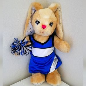 Build a Bear Bunny with cheer outfit
